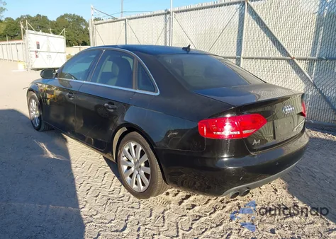 2011 Audi A4 2.0T Premium from USA, damaged, VIN WAUFFAFL7BN005067